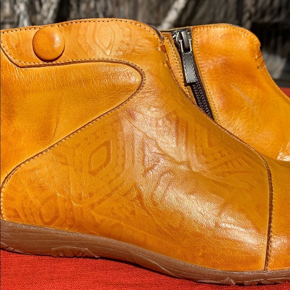 Jafa 156 Bootie Mustard Size 37 NWOB - Picture 8 of 10